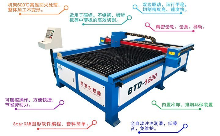 等離子體切割機對切割任何導(dǎo)電金屬都非常有效，是切割低碳鋼最常用的方法。
